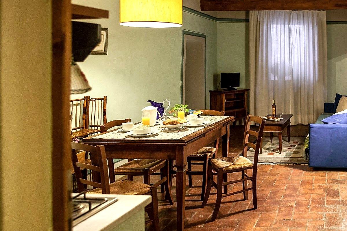 Appartamento Maria: zona pranzo e soggiorno
